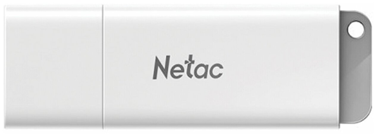 Флеш-диск 64 GB NETAC U185, USB 2.0, белый, NT03U185N-064G-20WH (цена за 2 шт)