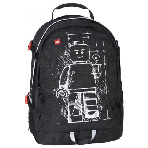 фото Lego рюкзак tech teen minifigures, black