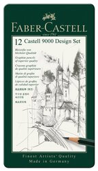 Faber-Castell Набор чернографитовых карандашей Castell 9000, 12 шт (119064)