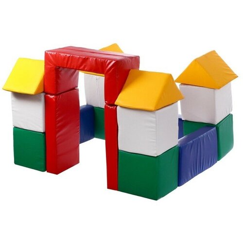 Мягкий игровой конструктор Замок куб 30х30 см 35417₽