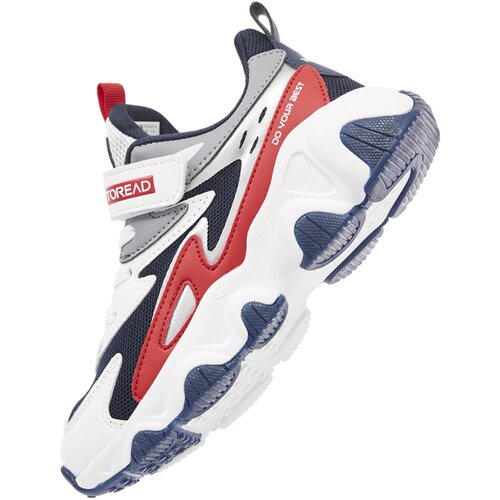 Ботинки TOREAD Children's sneakers QFSSAL85102_C03K, демисезон/лето, на липучках, укрепленный мысок, нескользящая подошва, размер 33, мультиколор