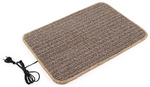 Универсальный теплый коврик с подогревом (для обогрева ног, рук, спины и домашних животных)