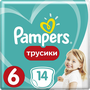 Pampers трусики Pants 6 (16+ кг)