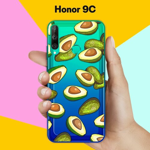 Силиконовый чехол Авокадо на Honor 9C силиконовый чехол узор из авокадо на honor 9c