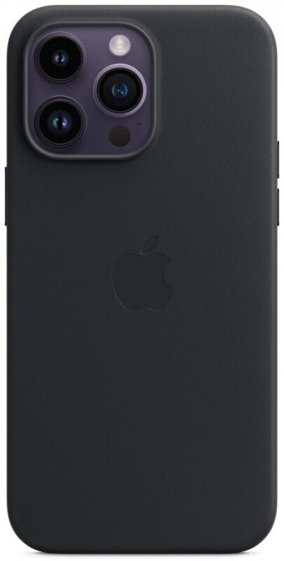 Чехол Apple iPhone 14 Pro Max Leather Case with MagSafe, midnight (MPPM3)