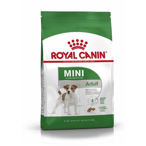 Корм сухой ROYAL CANIN MINI ADULT корм для собак мелких пород с 10 месяцев до 8 лет 2кг х 5 шт