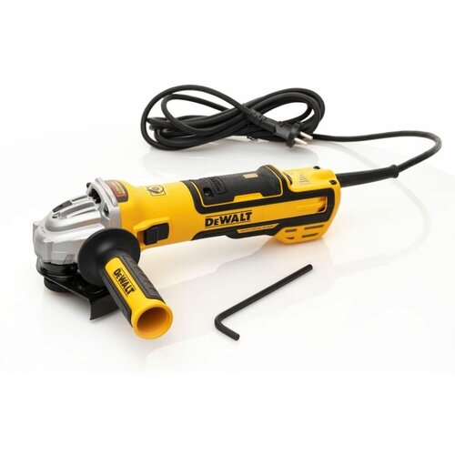 Угловая шлифмашина с регулировкой оборотов бесщёточная DEWALT DWE4357 125 мм 1700 Вт 38000₽