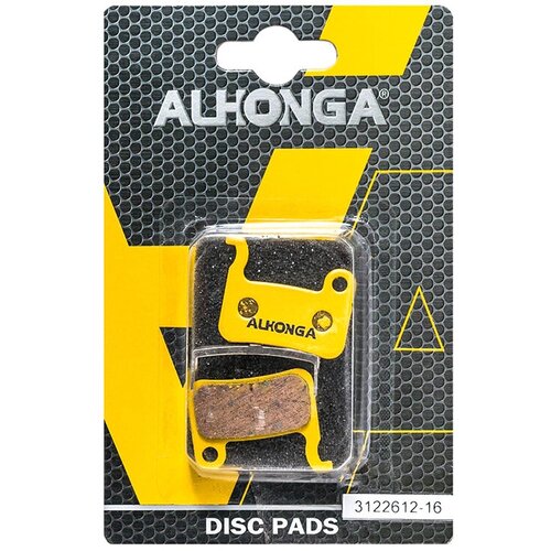 фото Колодки дискового тормоза hj-ds17 желтые alhonga 3122612-16