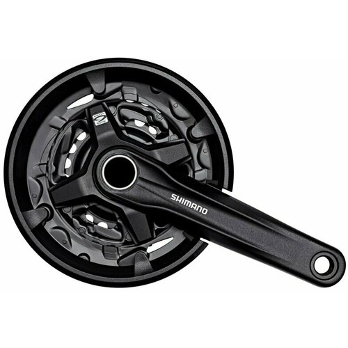 Система Shimano, Mt210, 175мм, для 2x9ск, ин. Вал., 46/30, с защитой., цвет черный Efcmt210ex60cl