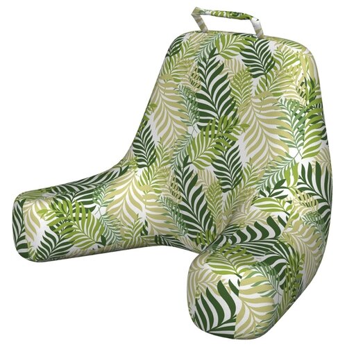 фото Кресло подушка для чтения ambesonne "лиственная композиция", 60x120 см