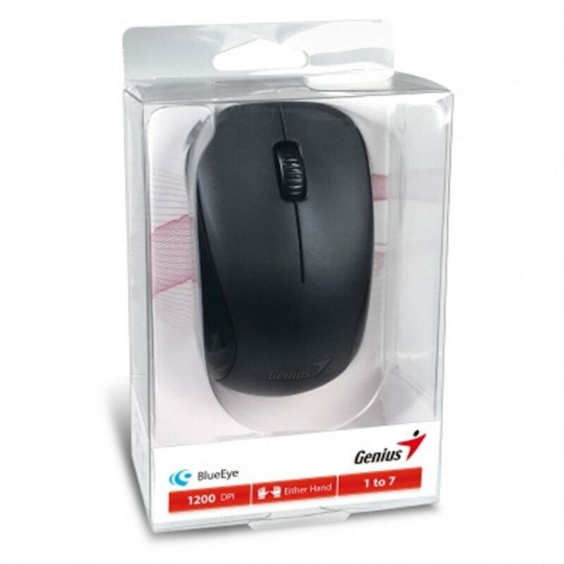 Мышь беспроводная Genius NX-7000 чёрный USB - фото №4