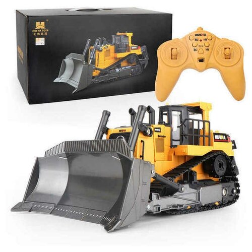 Радиоуправляемый бульдозер HUINA масштаб 1:16 2.4G - HN1569