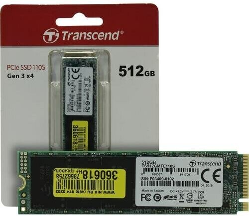 SSD Transcend MTE110S 512 Гб TS512GMTE110S