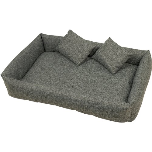 Лежанка для кошек и собак, серая / ZooMoDa .