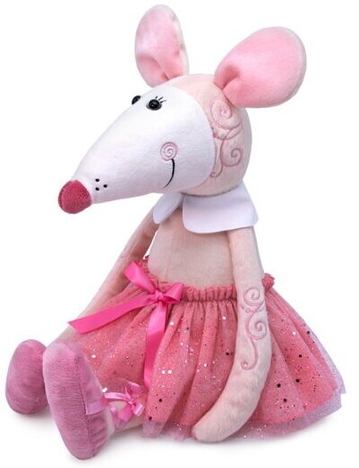 Budi Basa Мягкая игрушка Крыса - Балерина в розовом Лола 31 см Ms31-021