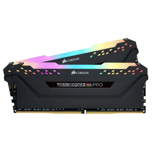 Память DDR4 2x8Gb 3600MHz Corsair CMW16GX4M2Z3600C18 Vengeance RGB Pro RTL Gaming PC4-28800 CL18 Dim .