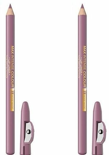 Контурный карандаш для губ, Eveline Cosmetics, Max Intense, 23 Rose Nude, 2 шт
