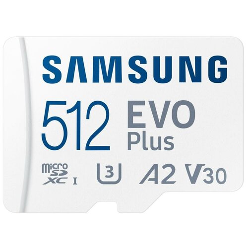 Карта памяти Samsung EVO Plus 512 ГБ (MB-MC512KA/RU)