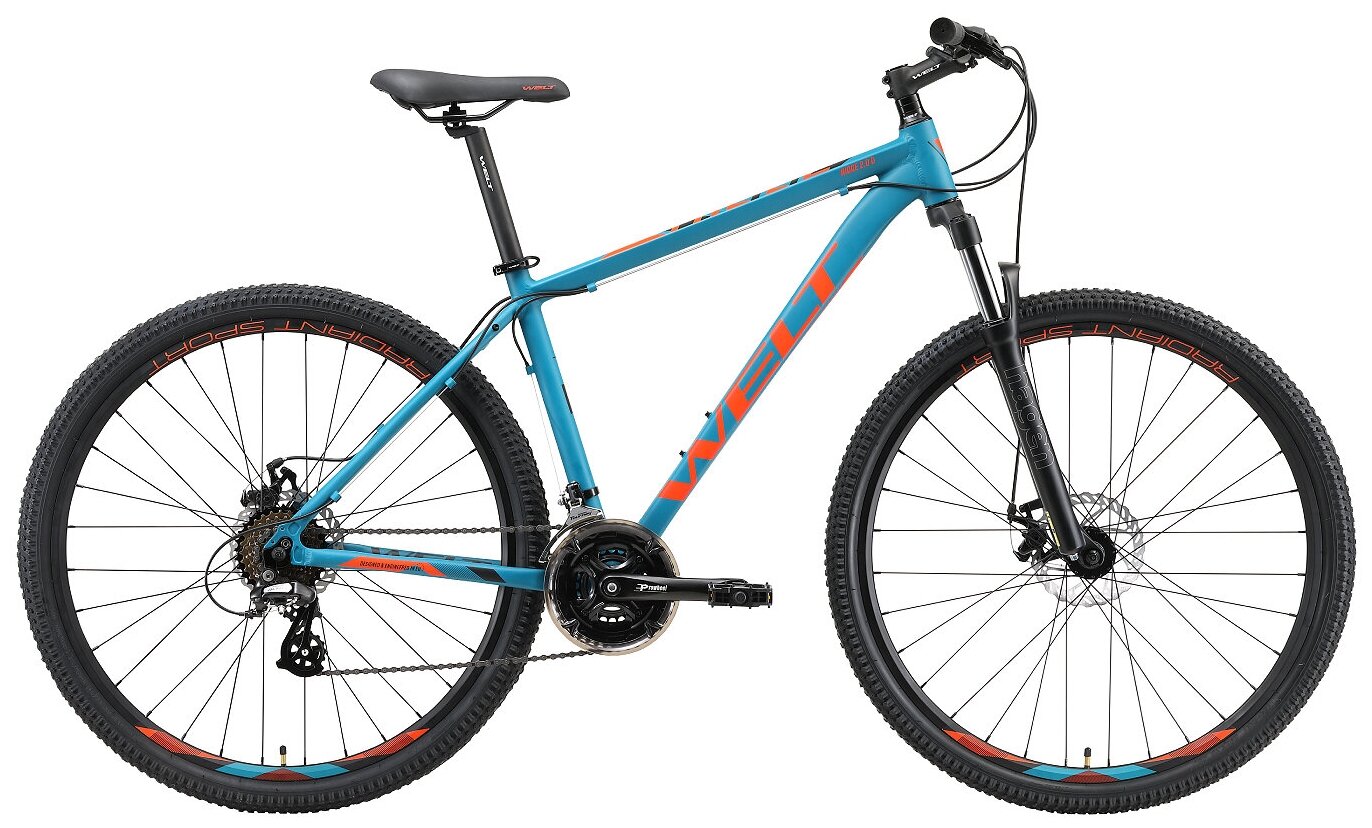 Горный (MTB) велосипед Welt Ridge 2.0 D 27 (2023) marine blue 18" (требует финальной сборки)