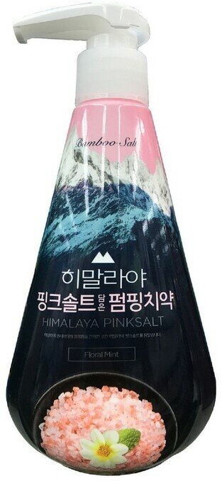 Зубная паста Perioe Pumping Himalaya Pink Salt Floral Mint, с гималайской солью, 285 г