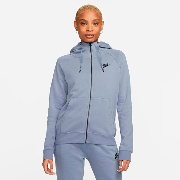 Толстовка спортивная NIKE W Nsw Essntl Flc Fz Hoodie