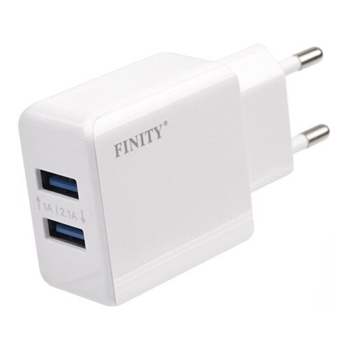 Сетевое ЗУ Finity FT-01 на 2 USB 2A+1A белое