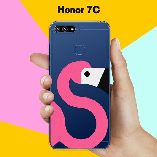 силиконовый чехол фламинго на honor 7c Силиконовый чехол Фламинго на Honor 7C