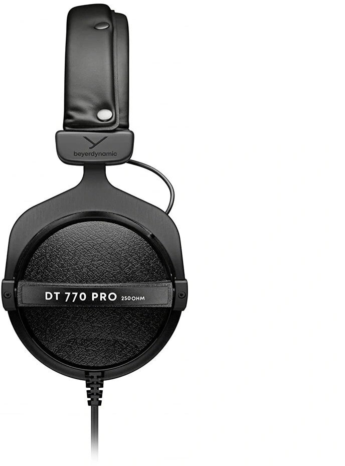 Наушники Beyerdynamic DT 770 Pro (250 Ohm), черный/серый - фотография № 20