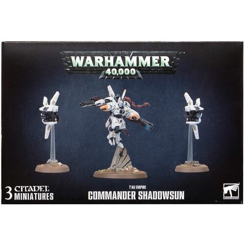 Набор миниатюр для настольной игры Warhammer 40000 - Tau Empire Commander Shadowsun