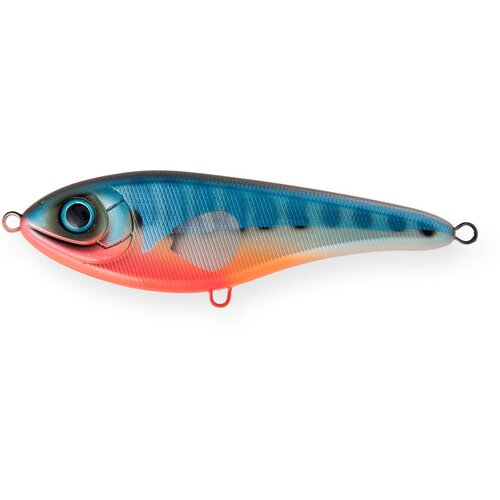 Воблер Джеркбейт Strike Pro Buster Jerk II Shallow Runner, цвет: C605F Stickleback, (EG-049#C605F) джеркбейт strike pro buster jerk ii shallow runner 120 c755g uv