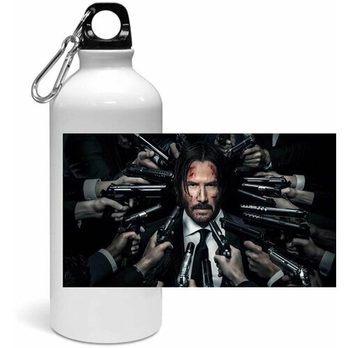 фото Спортивная бутылка bugrikshop джон уик, john wick - jw0003