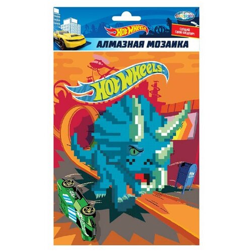 Набор для творчества CENTRUM Алмазная мозаика Hot Wheels, 1 шт