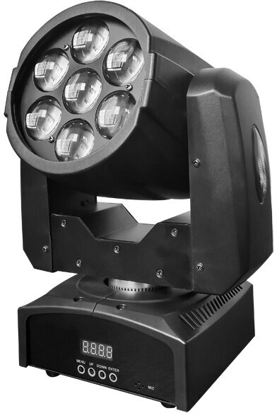 Involight LEDMH740Z голова вращения (Wash), 7 шт LED RGBW, DMX-512