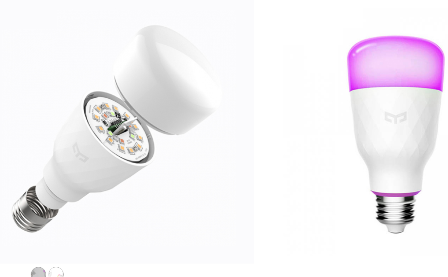 Лампа светодиодная Yeelight Smart LED Bulb 1S, YLDP13YL, E27, 8.5 Вт, 6500 К - фотография № 16