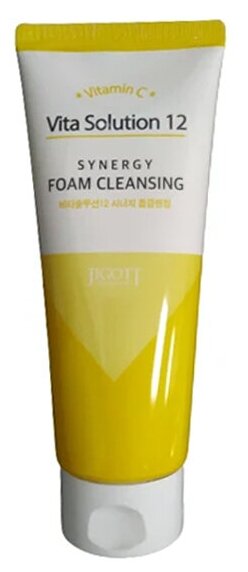 Jigott Vita Solution 12 Synergy Foam Cleansing Пенка для умывания