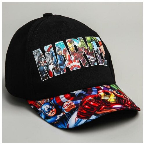 фото Кепка детская "marvel", р-р 52-56