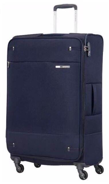 Чемодан Samsonite, 112.5 л, размер L, синий