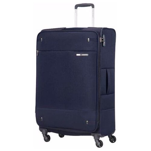 Чемодан Samsonite, 112.5 л, размер L, синий