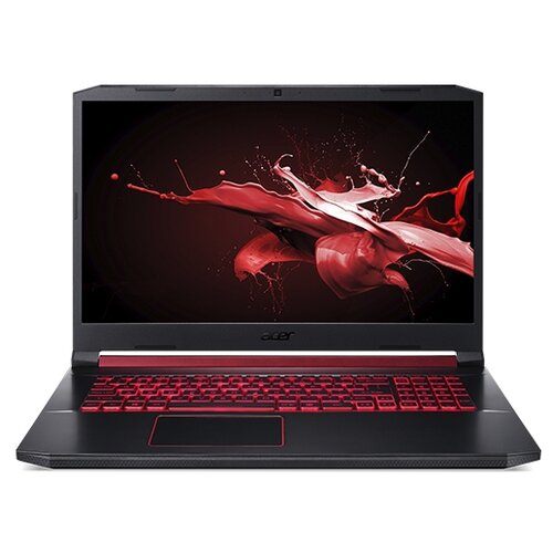 фото Ноутбук acer nitro 5 (an517-51-578s) (intel core i5 9300h 2400 mhz/17.3"/1920x1080/8gb/512gb ssd/dvd нет/nvidia geforce gtx 1650 6gb/wi-fi/bluetooth/linux) nh.q5cer.027 черный