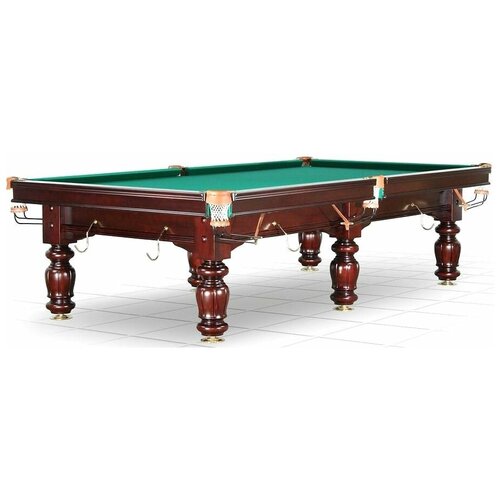 Бильярдный стол для русского бильярда WEEKEND BILLIARD COMPANY CLASSIC II 9Ф махагон, 6 ног, плита 25 мм