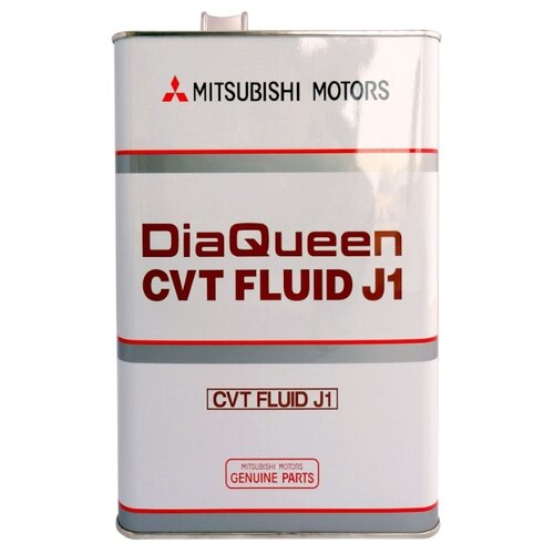 фото Трансмиссионное масло Mitsubishi DiaQueen CVT Fluid J1 4 л