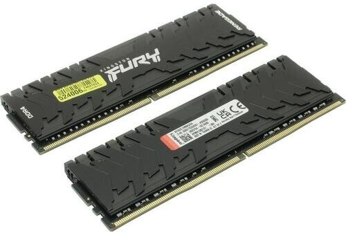 Оперативная память Kingston FURY Renegade 64 ГБ (32 ГБ x 2 ) DDR4 3200 МГц DIMM CL16 KF432C16RBK2/64