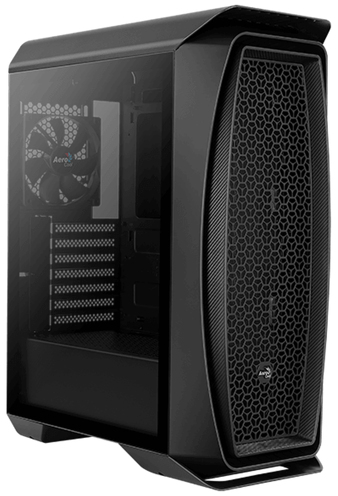 Корпус ATX Miditower AeroCool Aero One-G-BK-v1 Black