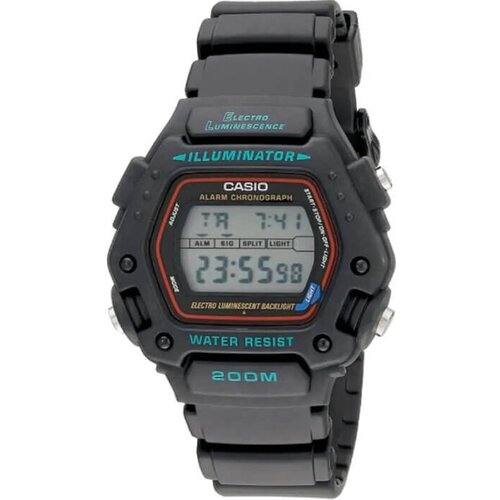 фото Наручные часы casio наручные часы casio dw-290-1v, серый, черный