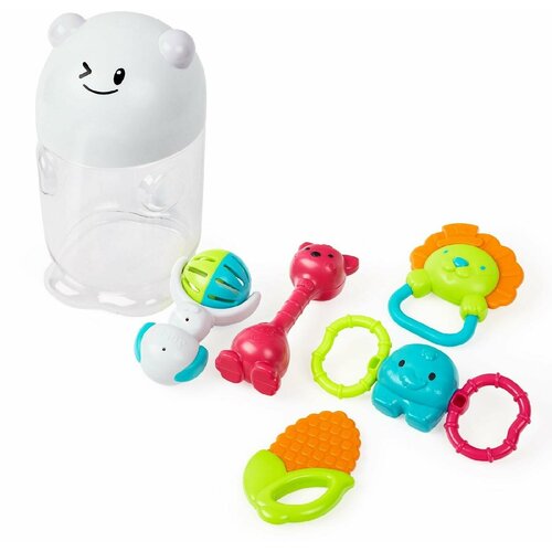 Auby Набор Auby погремушек и прорезывателей 5-в-1 40736
