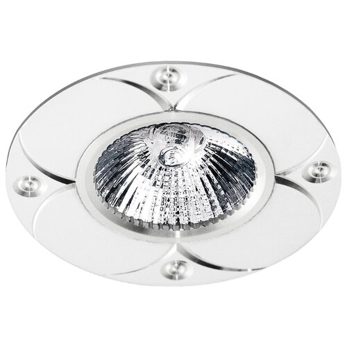 Спот встраиваемый Alum01, GU5.3, 50 Вт, цвет белый 17975787