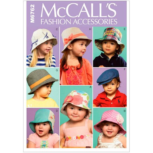 Выкройка McCall's №6762 Детские шляпы