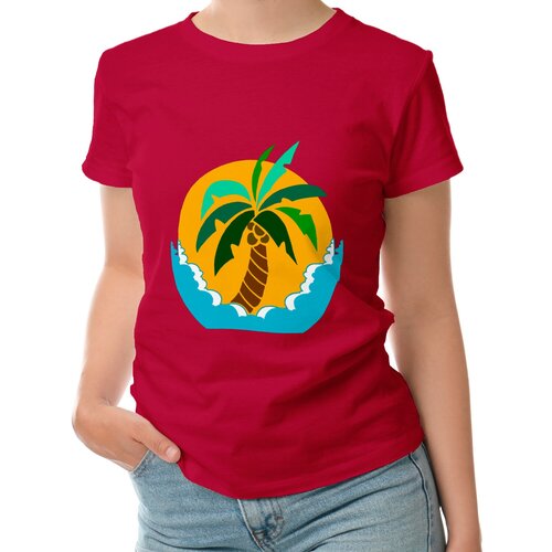 фото Футболка roly, размер xl, красный