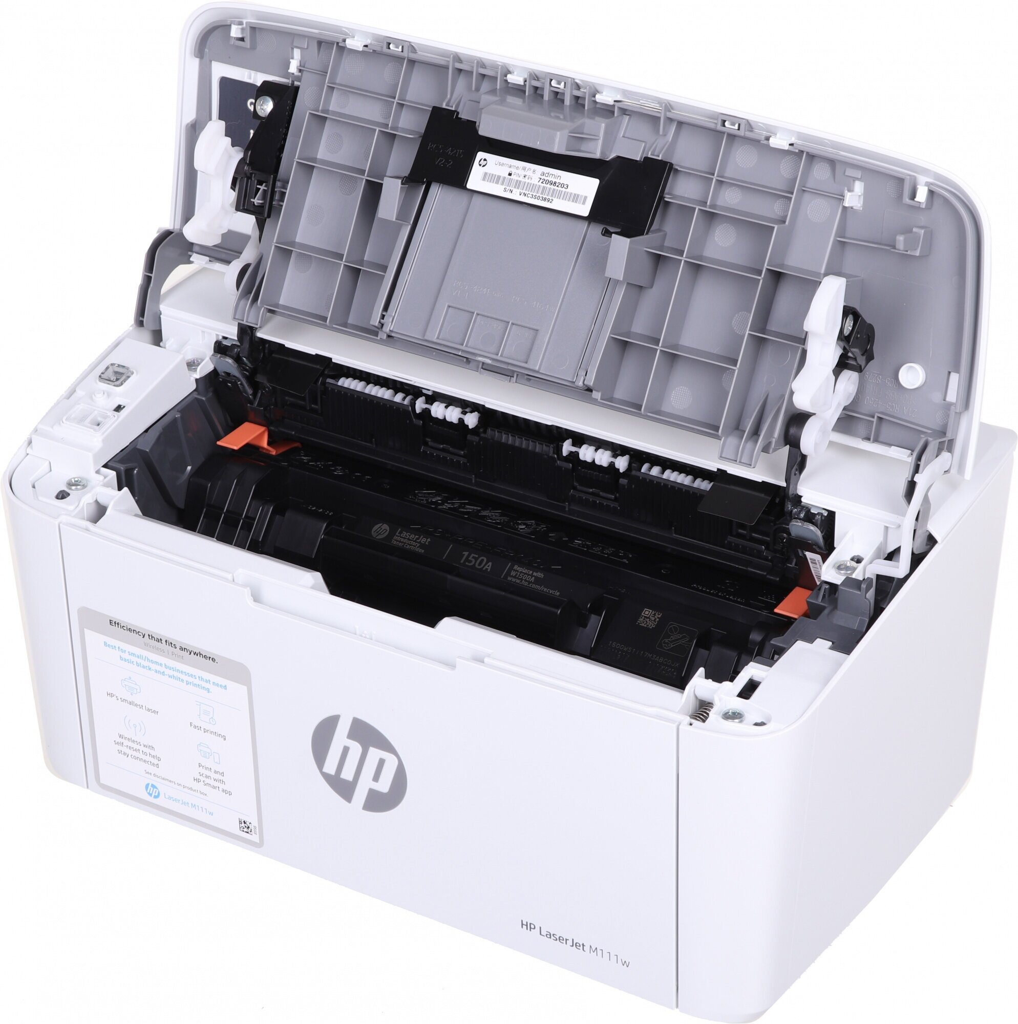 Принтер лазерный HP LaserJet M111w ч/б A4