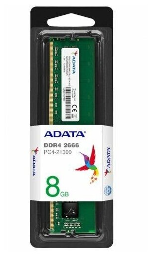 Память оперативная DDR4 A-Data 8GB PC21300 (AD4U26668G19-SGN) - фото №2